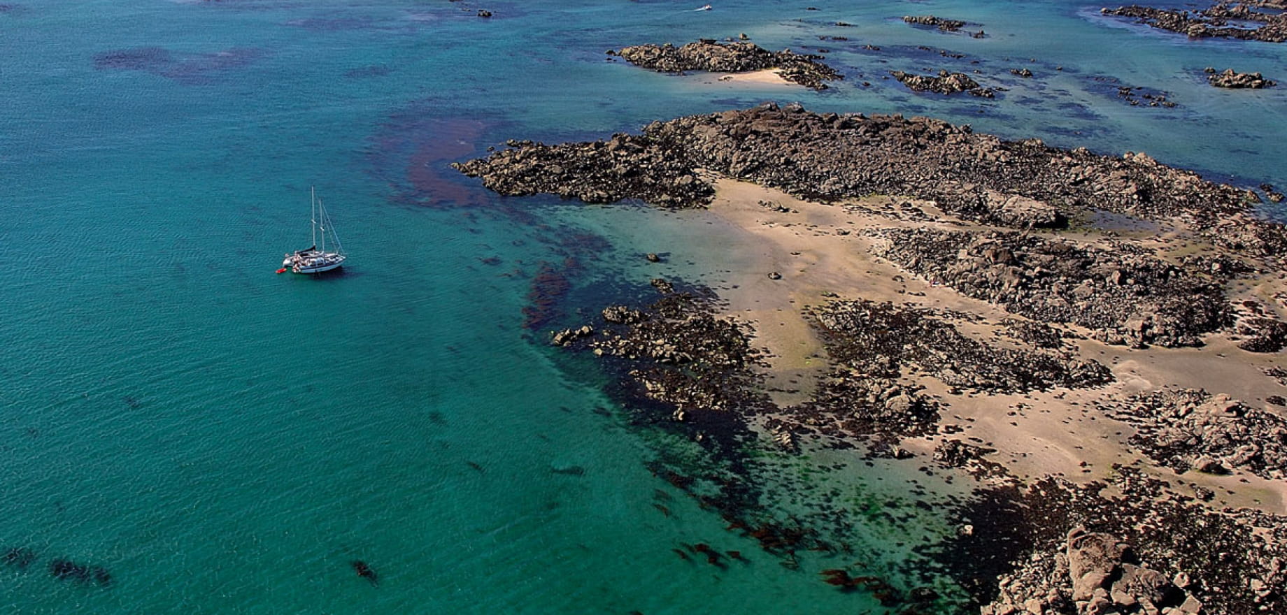 Les îles Saint-Quay est ses eaux cristallines